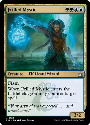 Frilled Mystic (183), Ravnica Remastered — Magic card price