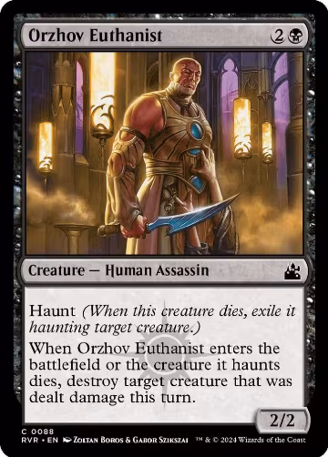 Orzhov Euthanist (88), Ravnica Remastered — Magic card price
