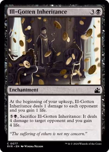 Ill-Gotten Inheritance (77), Ravnica Remastered — Magic card price