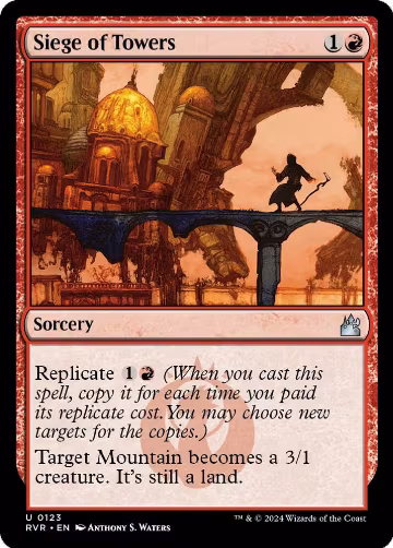 Siege of Towers (123), Ravnica Remastered — Magic card price