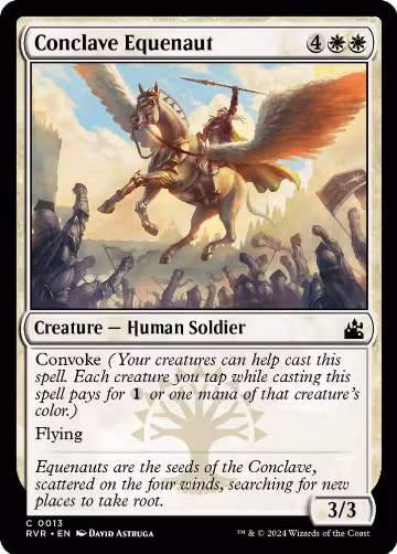 Conclave Equenaut (13), Ravnica Remastered — Magic card price
