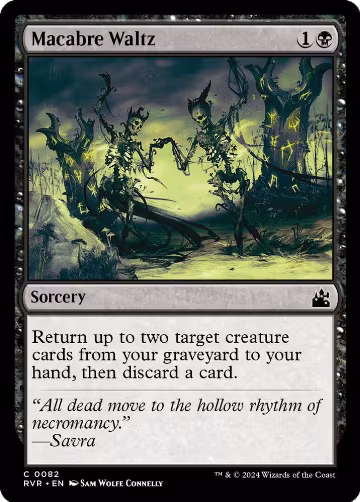 Macabre Waltz (82), Ravnica Remastered — Magic card price