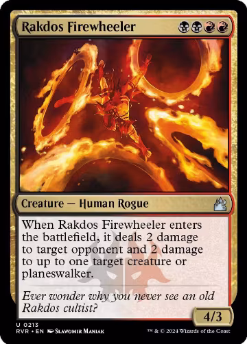 Rakdos Firewheeler (213), Ravnica Remastered — Magic card price