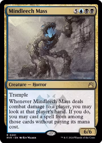 Mindleech Mass (201), Ravnica Remastered — Magic card price