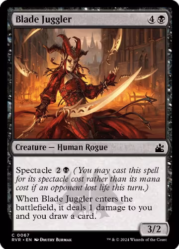 Blade Juggler (67), Ravnica Remastered — Magic card price