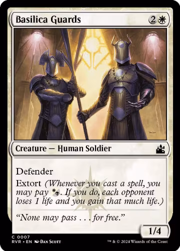 Basilica Guards (7), Ravnica Remastered — Magic card price