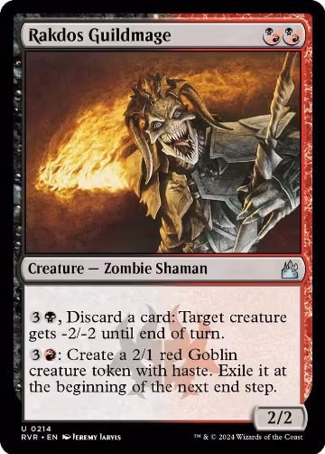 Rakdos Guildmage (214), Ravnica Remastered — Magic card price