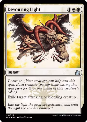 Devouring Light (15), Ravnica Remastered — Magic card price