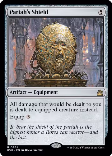 Pariah's Shield (264), Ravnica Remastered — Magic card price