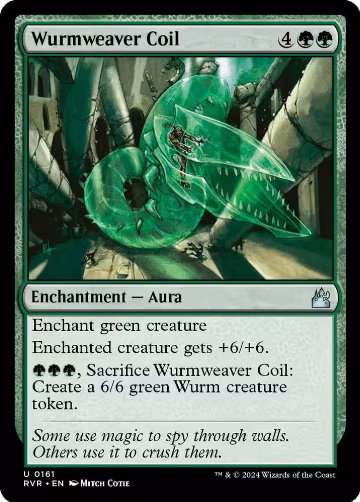 Wurmweaver Coil (161), Ravnica Remastered — Magic card price