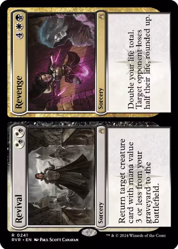 Revival // Revenge (241), Ravnica Remastered — Magic card price