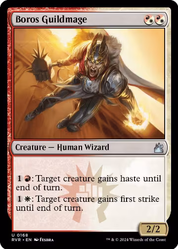 Boros Guildmage (168), Ravnica Remastered — Magic card price