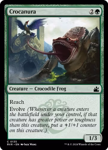 Crocanura (135), Ravnica Remastered — Magic card price