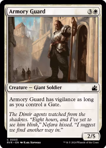Armory Guard (3), Ravnica Remastered — Magic card price