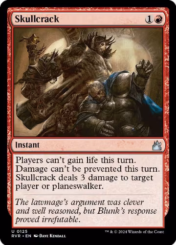 Skullcrack (125), Ravnica Remastered — Magic card price