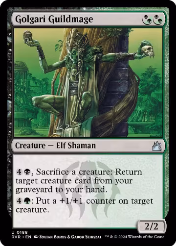 Golgari Guildmage (188), Ravnica Remastered — Magic card price