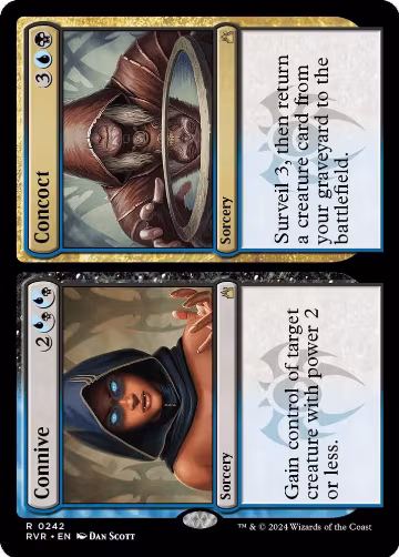 Connive // Concoct (242), Ravnica Remastered — Magic card price