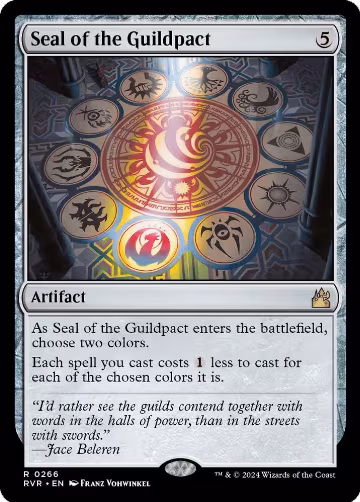 Seal of the Guildpact (266), Ravnica Remastered — Magic card price