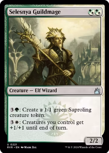 Selesnya Guildmage (221), Ravnica Remastered — Magic card price