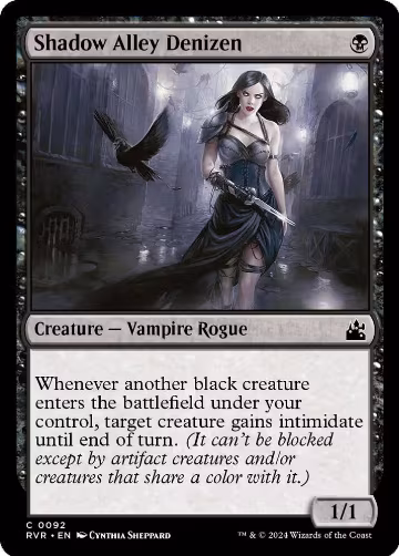 Shadow Alley Denizen (92), Ravnica Remastered — Magic card price