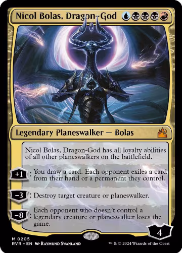 Nicol Bolas, Dragon-God (205), Ravnica Remastered — Magic card price