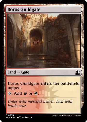 Boros Guildgate (274), Ravnica Remastered — Magic card price