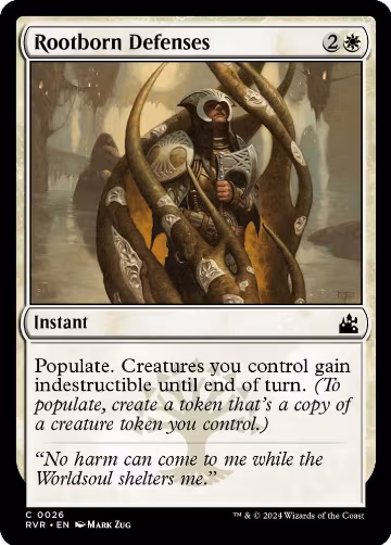 Rootborn Defenses (26), Ravnica Remastered — Magic card price