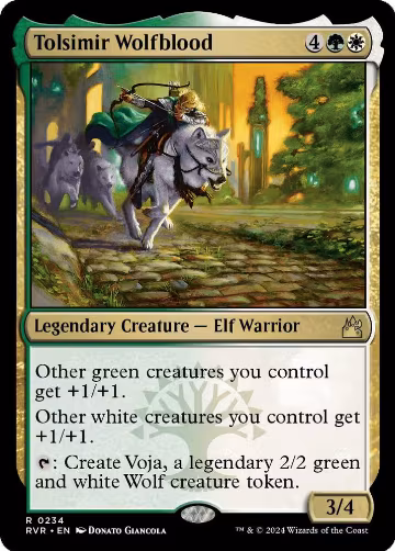 Tolsimir Wolfblood (234), Ravnica Remastered — Magic card price