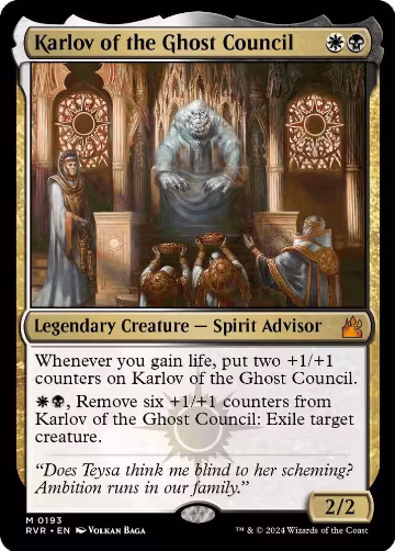 Karlov of the Ghost Council (193), Ravnica Remastered — Magic card price