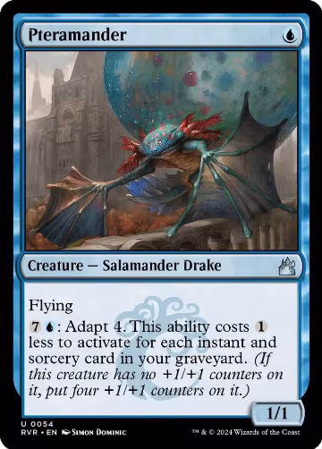 Pteramander (54), Ravnica Remastered — Magic card price