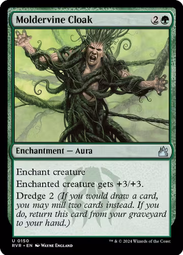 Moldervine Cloak (150), Ravnica Remastered — Magic card price