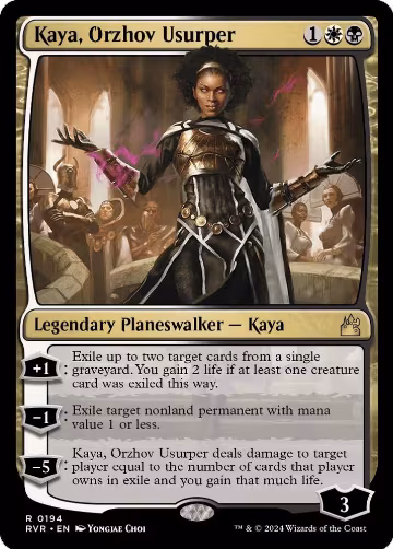Kaya, Orzhov Usurper (194), Ravnica Remastered — Magic card price