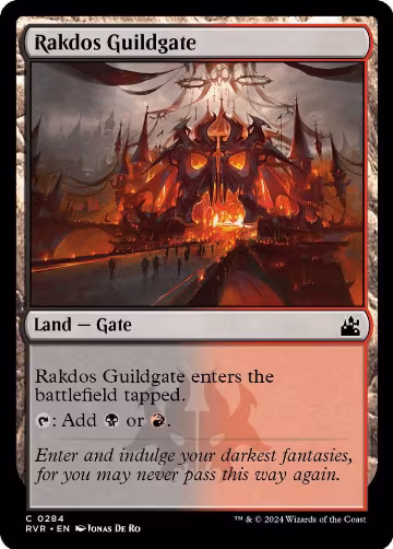 Rakdos Guildgate (284), Ravnica Remastered — Magic card price