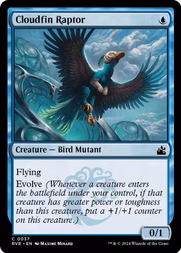 Cloudfin Raptor (37), Ravnica Remastered — Magic card price