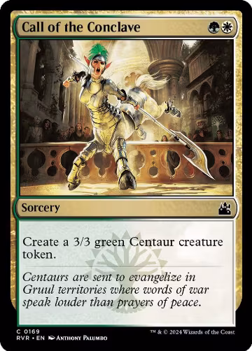 Call of the Conclave (169), Ravnica Remastered — Magic card price