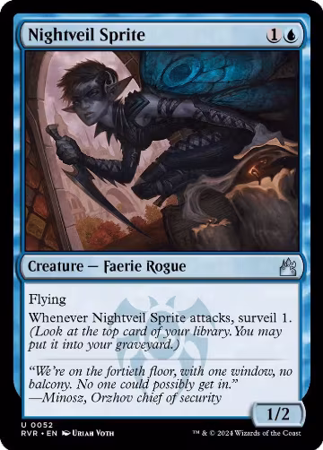 Nightveil Sprite (52), Ravnica Remastered — Magic card price