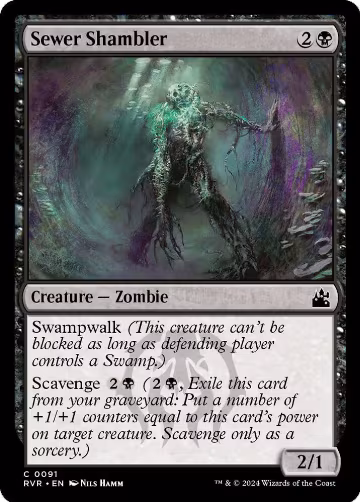 Sewer Shambler (91), Ravnica Remastered — Magic card price