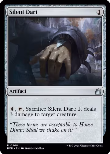 Silent Dart (268), Ravnica Remastered — Magic card price