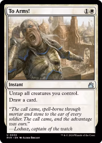 To Arms! (30), Ravnica Remastered — Magic card price