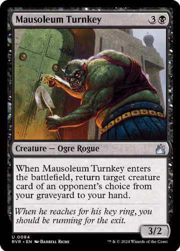 Mausoleum Turnkey (84), Ravnica Remastered — Magic card price