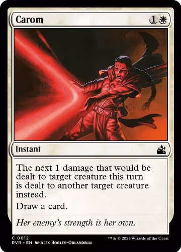 Carom (12), Ravnica Remastered — Magic card price