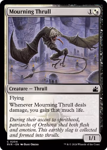 Mourning Thrull (204), Ravnica Remastered — Magic card price