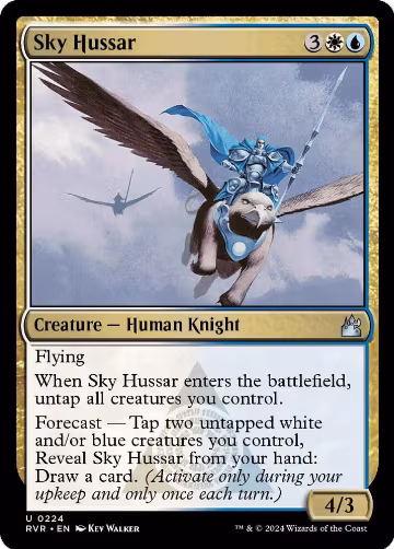 Sky Hussar (224), Ravnica Remastered — Magic card price