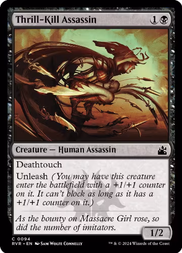 Thrill-Kill Assassin (94), Ravnica Remastered — Magic card price