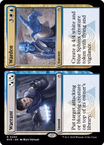 Warrant // Warden (240), Ravnica Remastered — Magic card price