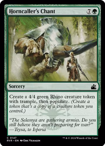 Horncaller's Chant (147), Ravnica Remastered — Magic card price
