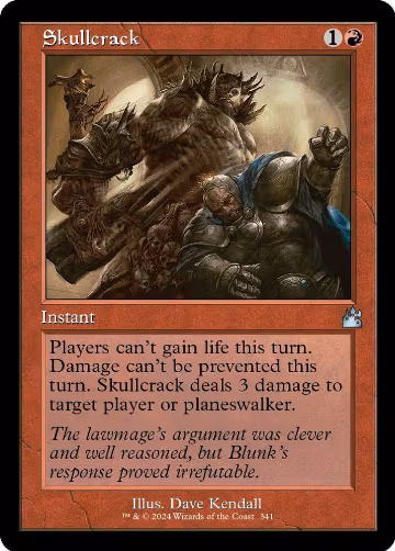 Skullcrack (Retro Frame) (341), Ravnica Remastered — Magic card price