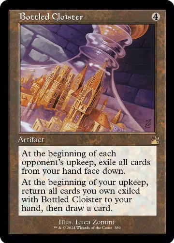 Bottled Cloister (Retro Frame) (389), Ravnica Remastered — Magic card price