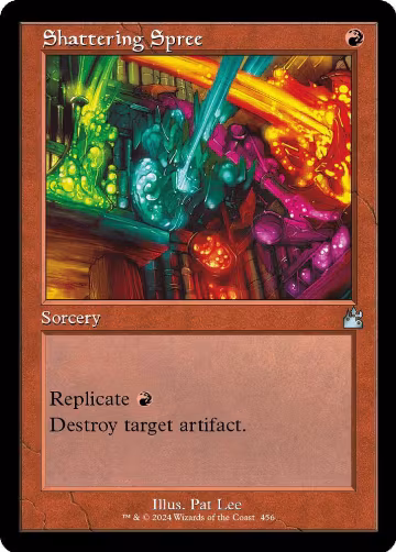 Shattering Spree (Retro Frame) (456), Ravnica Remastered — Magic card price