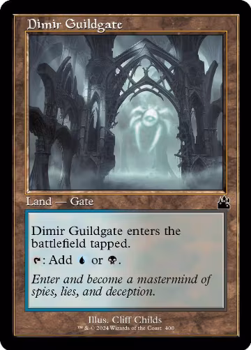 Dimir Guildgate (Retro Frame) (400), Ravnica Remastered — Magic card price
